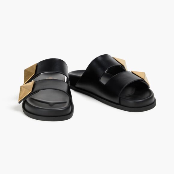 VALENTINO GARAVANI Roman Stud leather sandals - Picture 2 of 4